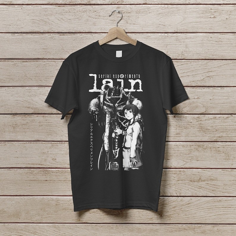 Lain Shirt, Serial Experiments Lain shirt, Anime Shirt, Streetwear, Anime Manga Shirt, Anime Graphic