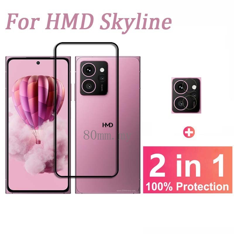 ฟิล์ม HMD Skyline กระจกนิรภัย ตัวป้องกันหน้าจอสำหรับ HMD Skyline Fusion Arc Pulse Pro Plus ตัวป้องกั
