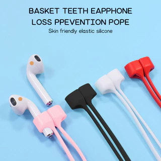 เชือกป้องกันการสูญหายสำหรับ For Apple Airpods Pro 2 3 2 1 หูฟังบลูทูธ ซิลิโคน เชือกคล้องแม่เหล็กป้องกันการสูญหาย