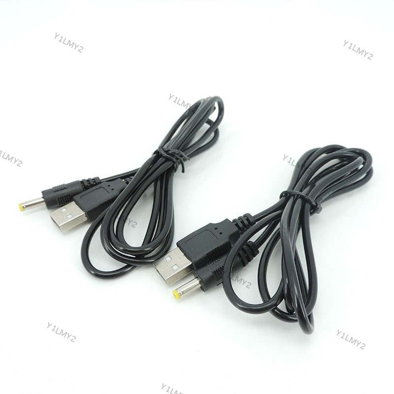 1pcs 5pcs 1M USB 2.0 ชาย DC 4.0x1.7 มม.5 V 2A 24AWG DC 4.0 มม.X1.7 มม.แจ็คสายไฟ Converter L1PH