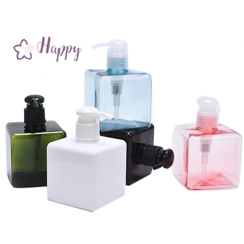 <แฮปปี้เบย์> เครื่องจ่ายสบู่แบบปั๊มแบบพกพาขนาด 250 มล. เจลอาบน้ํา แชมพู ขวดสบู่มือเหลว ลดราคา