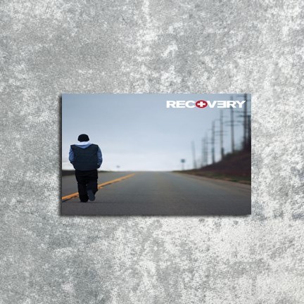 DL25 Eminem Recovery Music Wall โปสเตอร์