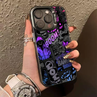 IMD เคส OPPO A5 Pro A3X A60 A79 A18 A15 A57 A17 A16 A78 A54 A58 A77 5G เคสกันกระแทกฝาหลังชุบเงินหรูหรา