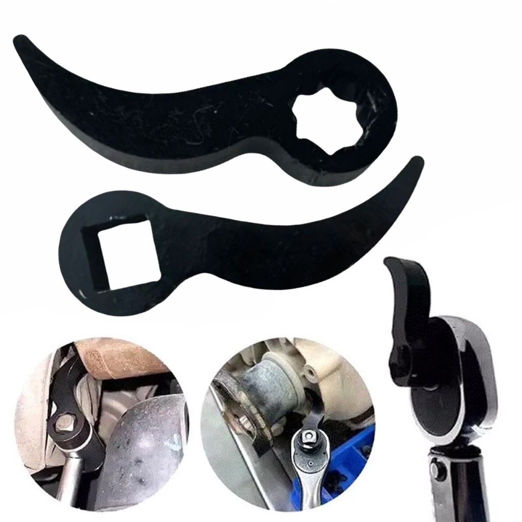 อแดปเตอร์ถอดเพลาล้อหน้า1/2 นิ้ว แงะบาร์ประแจ เหล็กงัดเพลาล้อหน้ารถยนต์ ตัวดึงเพลาขับ - รูปที่ 3