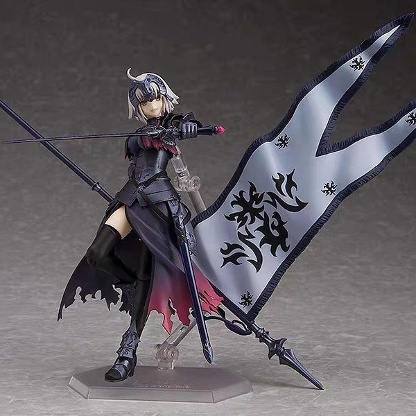 Predator figma Black Joan of Arc saber fate night fate night Active Figure Model ของแท้ใหม่เอี่ยมพร้