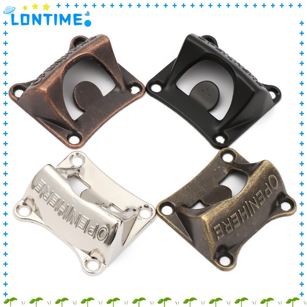 LONTIME เบียร์เปิดแบบพกพาติดผนัง Vintage Gadget เปิดขวดไวน์บาร์เครื่องมือ