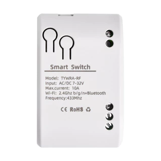 Tuya โมดูลสวิตช์รับสัญญาณ Wifi ไร้สาย 1/2/4CH DC 7-32V 5V 12V 24V 220V RF 10A