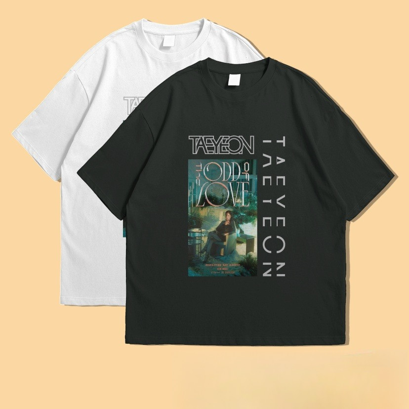 [Csndice] เวรเอ้ย  เสื้อยืด ลาย TAEYEON SNSD THE ODD LOVE CONCERT COMBED 24s พรีเมี่ยม