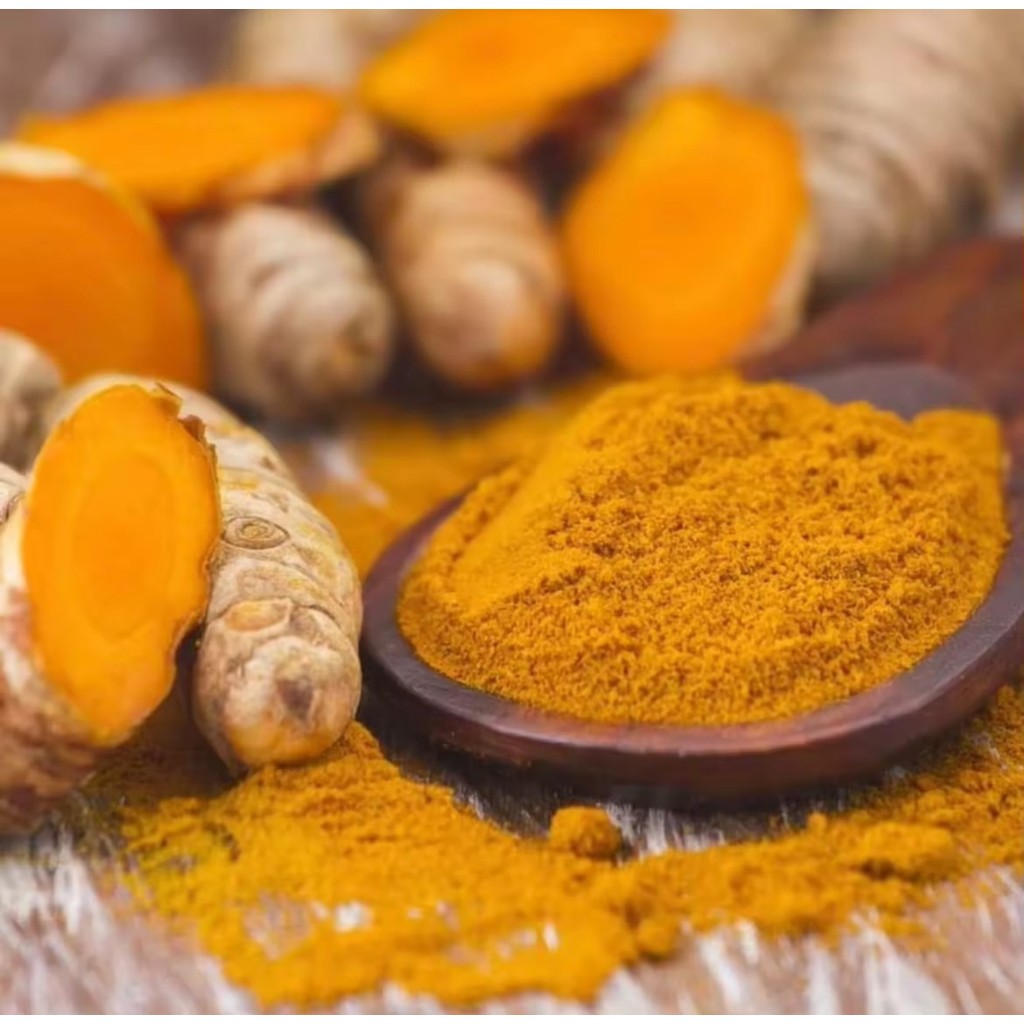 จัดส่งฟรี  1กิโลกรัม ผงขมิ้น ผงขมิ้นชัน ขมิ้นผงออแกนิค Organic Tumeric Powder  ขมิ้นผง ผงขมิ้นชันแท้