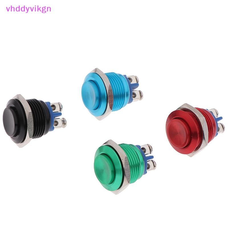 VHDD 1 PC Momentary ปุ่มกด 16 มม.ปุ่มเมาท์กันน้ํา TH
