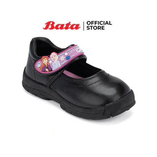 Bata บาจา รองเท้านักเรียน FROZEN อายุ 5 - 7 ปี สำหรับเด็กผู้หญิง รุ่น MATATA สีดำ รหัส 3416892
