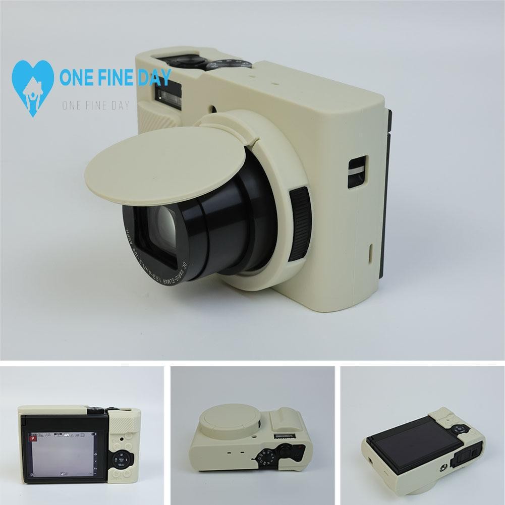 สําหรับ Panasonic Lumix Zs99 กล้องป้องกันกรณีซิลิโคนอ่อนนุ่มฝาครอบกันฝุ่น Anti-fall T2f6