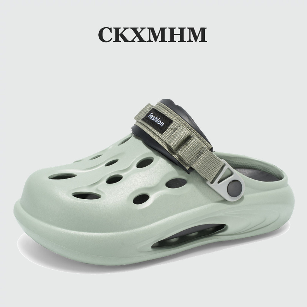CKXMHM 36-45 รองเท้าแตะผู้ชายและผู้หญิง EVA รองเท้าแตะคู่ระบายอากาศขนาดใหญ่ 46 47
