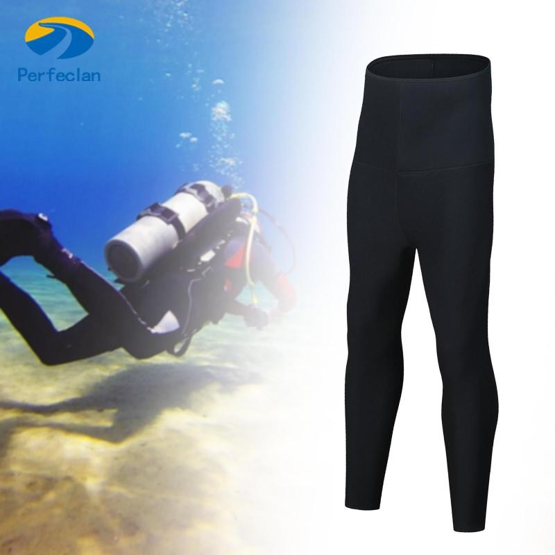 Perfeclan Men Wetsuit กางเกงผู้ใหญ่กางเกงขายาวสําหรับดําน้ําตื้นใต้น้ํา Spearfishing