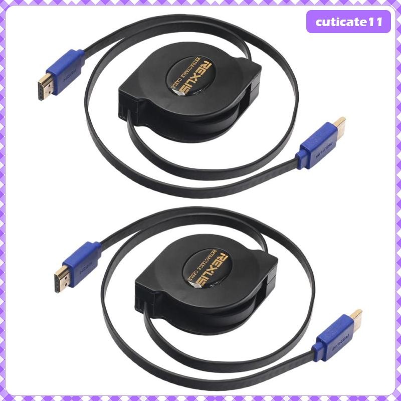 [Cuticate1] สายพอร์ต HDMI ชายกับชายอะแดปเตอร์สายไฟ 3FT/6FT สําหรับการส่งผ่านวิดีโอ HD