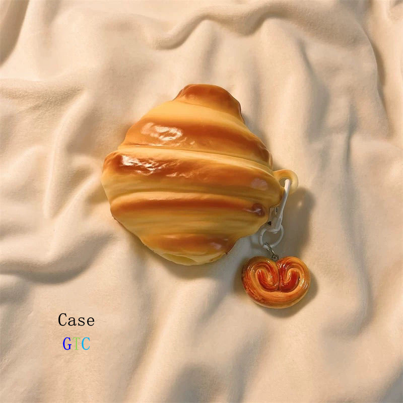 GTC สําหรับ GOOJODOQ J201 J206 Case เคส เคสหูฟังครัวซองเทียมน่ารัก