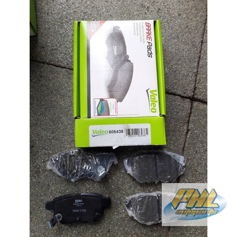 ผ้าเบรคหน้า Honda jazz gk city gm ปี2013-2024 ผ้าดิสเบรคหลังcity jazz ยี่ห้อvaleo