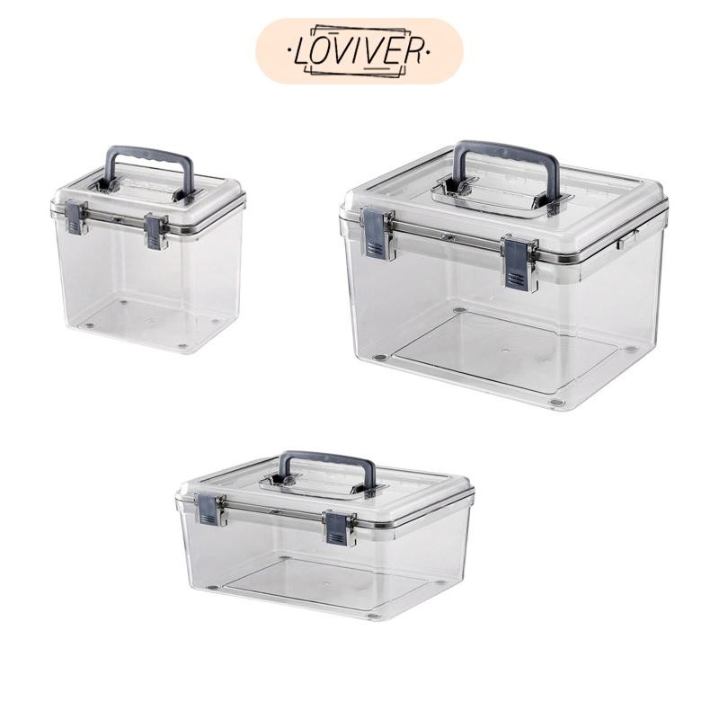 เคสป้องกันกล้องพร้อมที่จับกล่องเก็บของแห้งซีลโปร่งใส