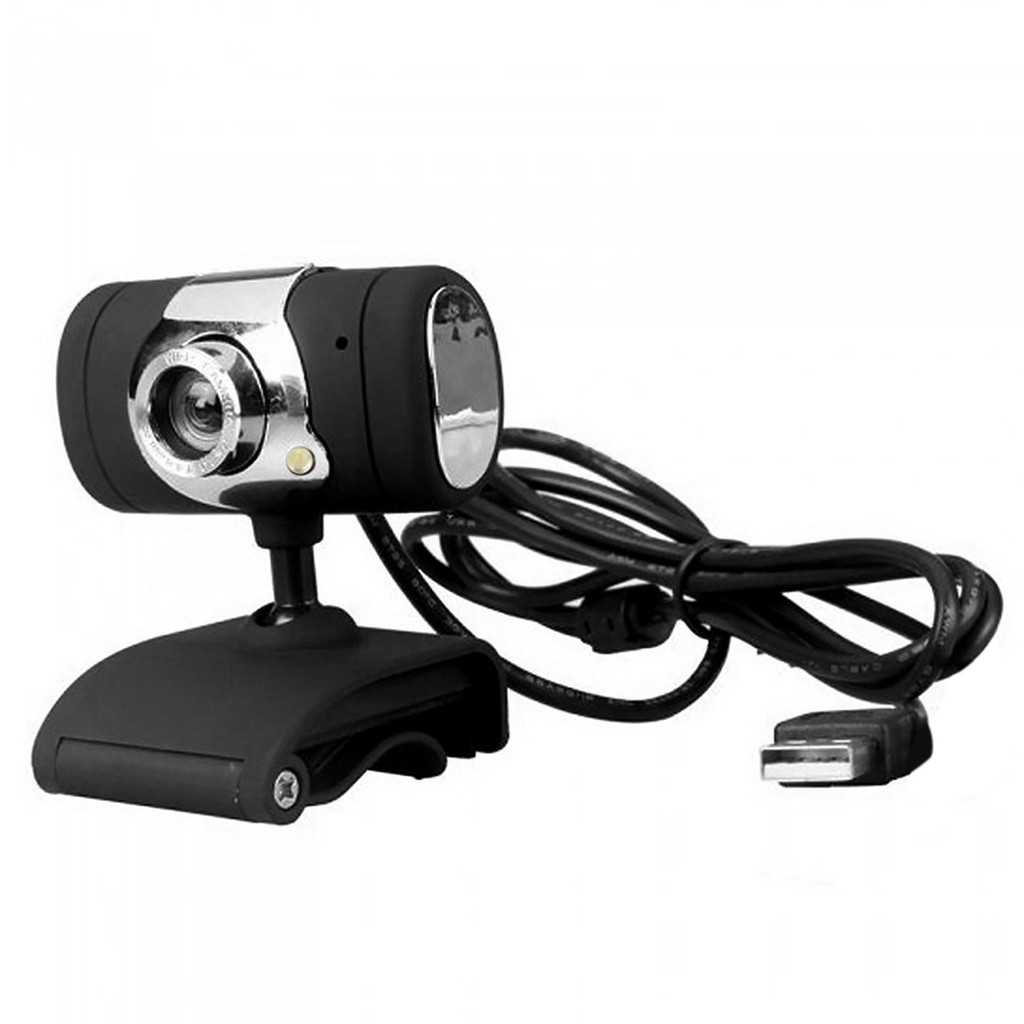 Fast Ship USB 2.0 Webcam Conference Cam HD Video Webcam Clip-on Camera พร้อมไมโครโฟนสําหรับแล็ปท็อปเ