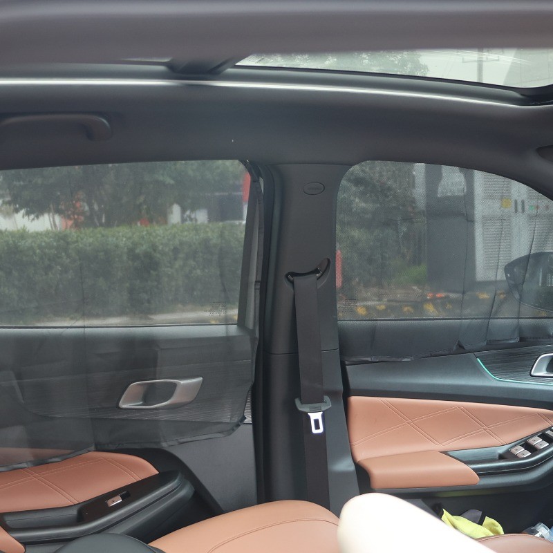 แนะนำ ผ้าม่าน 1/2/4ชิ้นแม่เหล็กรถหน้าต่างบังแดดปก/รถด้านด้านหน้าด้านหลังหน้าต่างตาข่ายผ้าม่านปก ราคาพิเศษ มีเก็บเงินปลายทาง