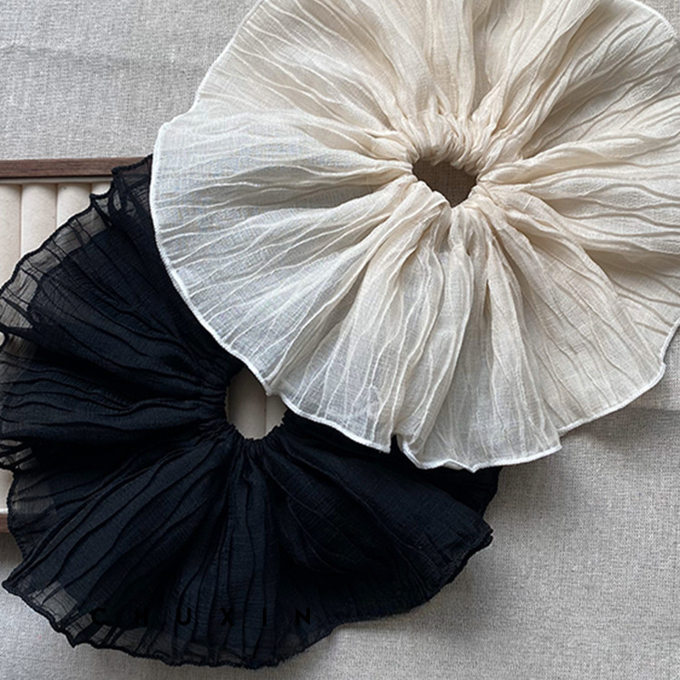 ขนาดใหญ่ Fairy หางม้าผมแหวนหัวเชือกผูกผม Scrunchies Headwear - รูปที่ 7