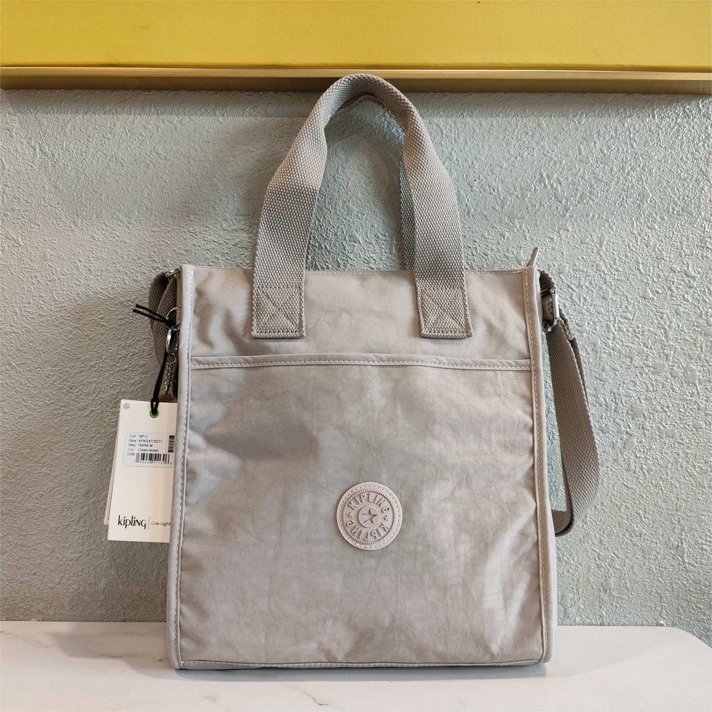 Kipling Inara Series Messenger Bag Classic Solid Color Ladies Medium Handbag Lightweight Commuter Ba