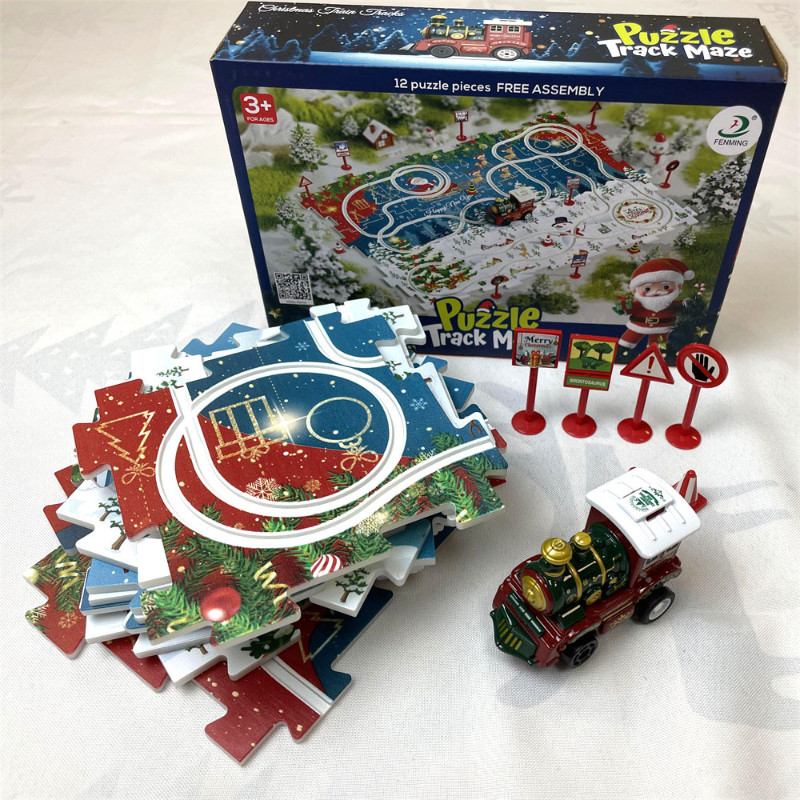 รางรถไฟของเล่น รถไฟจําลองไฟฟ้า รถไฟขนาดเล็กพร้อมราง การจําลองของเล่นเพื่อ ของเล่นสําหรับเด็กผู้ชาย - รูปที่ 7