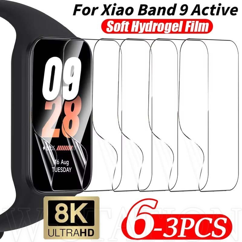 1/2/3/5 ชิ้นฟิล์ม HD Hydrogel - สําหรับ Xiaomi Mi Band 9 Active - ตัวป้องกันหน้าจอแบบนุ่มบางเฉียบ - ป้องกันรอยขีดข่วน, ป้องกันการชนกัน, ครอบคลุมเต็มรูปแบบ - อุปกรณ์เสริมนาฬิกาอัจฉริยะ