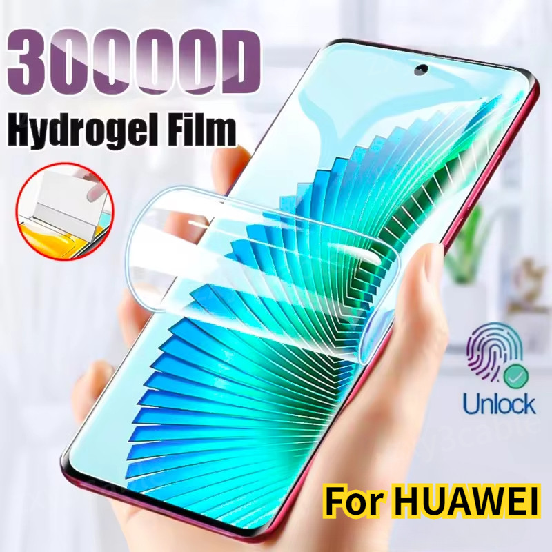 สําหรับ Honor X9C X9B X9A Magic7 Pro 4G 5G 2024 ฟิล์มไฮโดรเจลป้องกันหน้าจอบน Honor200 200Pro 200smar
