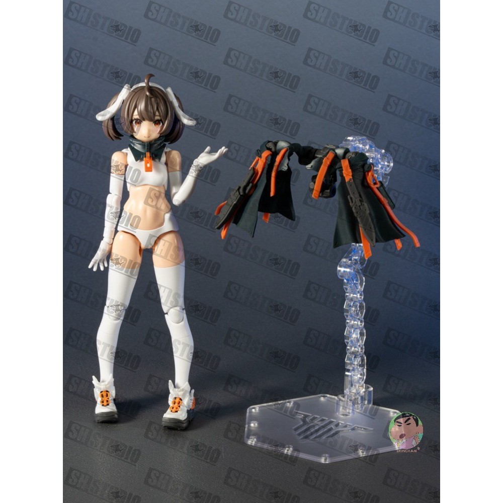 SH STUDIO 1/12 SH AP42 Megami อุปกรณ์อาวุธเสื้อคลุมโรงรถชุดติดตั้งเพิ่มส่วนประกอบ
