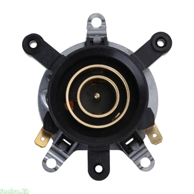 รู้สึกว่าเปลี่ยน AC 250V 13A กาต้มน้ําควบคุมอุณหภูมิเทอร์โมสตัทซ็อกเก็ตฐานด้านบน