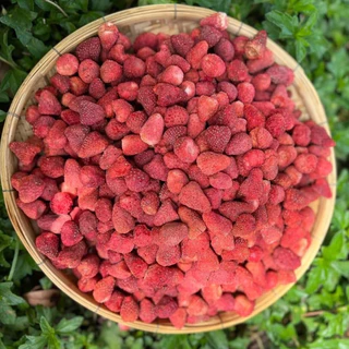 PW สตอจิ๋ว ฟรีซดราย ผลไม้กรอบ สตอเบอร์รี่ อร่อย หวานอมเปรี๊ยว Strawberry Freeze-dried ใหม่ พร้อมส่ง ถุงละ60g.*3