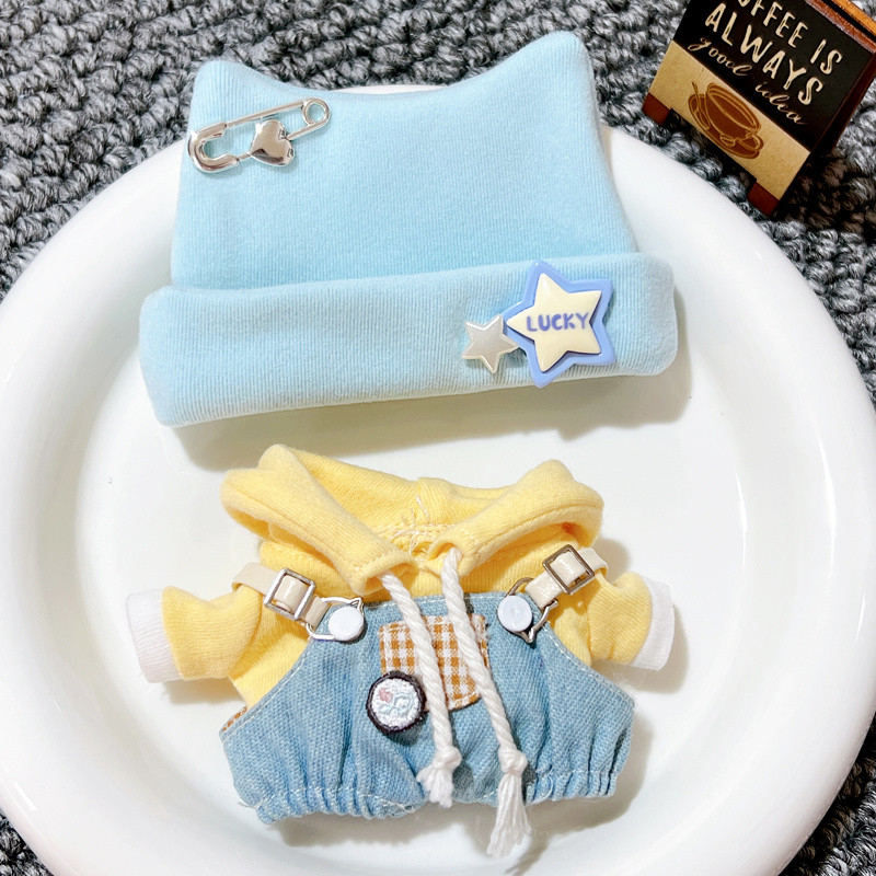 เฉพาะเสื้อผ้า] 17 ซม. 12th Generation labu เสื้อผ้าเด็ก-น่ารัก labu ตุ๊กตาตุ๊กตาเสื้อผ้าอุปกรณ์ทดแทนตุ๊กตาแต่งตัวเสื้อผ้า