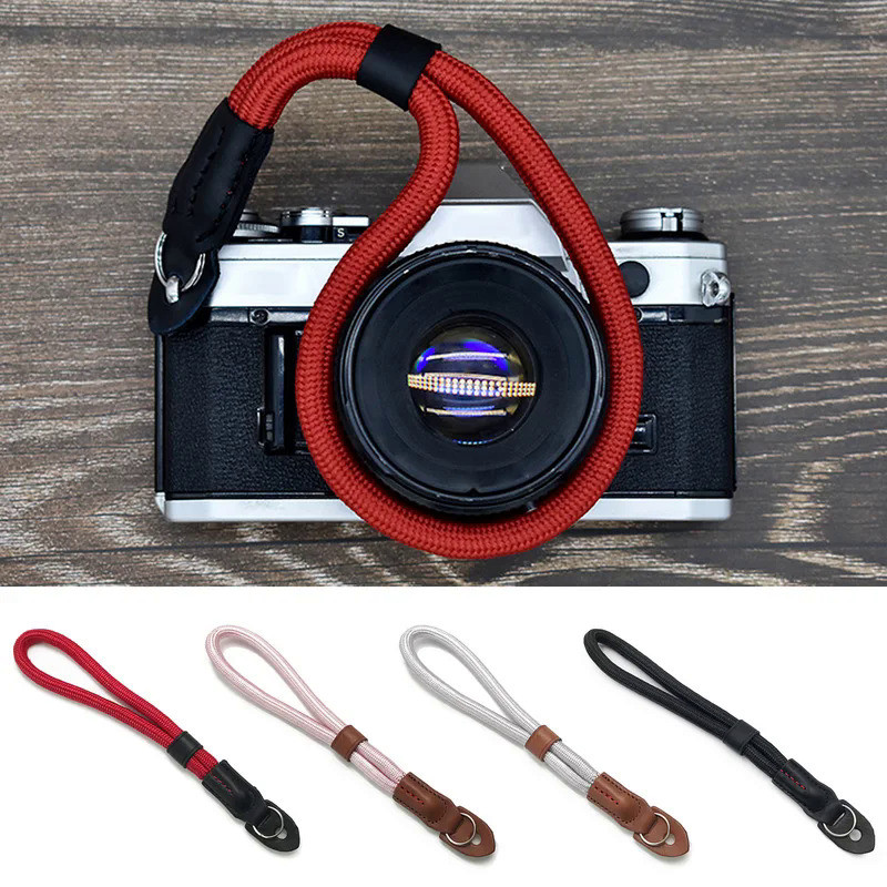 Besegad Handmade nylon Digital Camera Strap Wrist Hand Grip Braided Wristband Belt for Fuji X-T20 X-