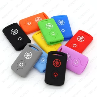 คุณภาพสูงยางซิลิโคน Remote Key สําหรับ NVX Y16 NMAX XMAX NVX155 AEROX155 QBIX125 XMAX300 YAMAHA รถจักรยานยนต์