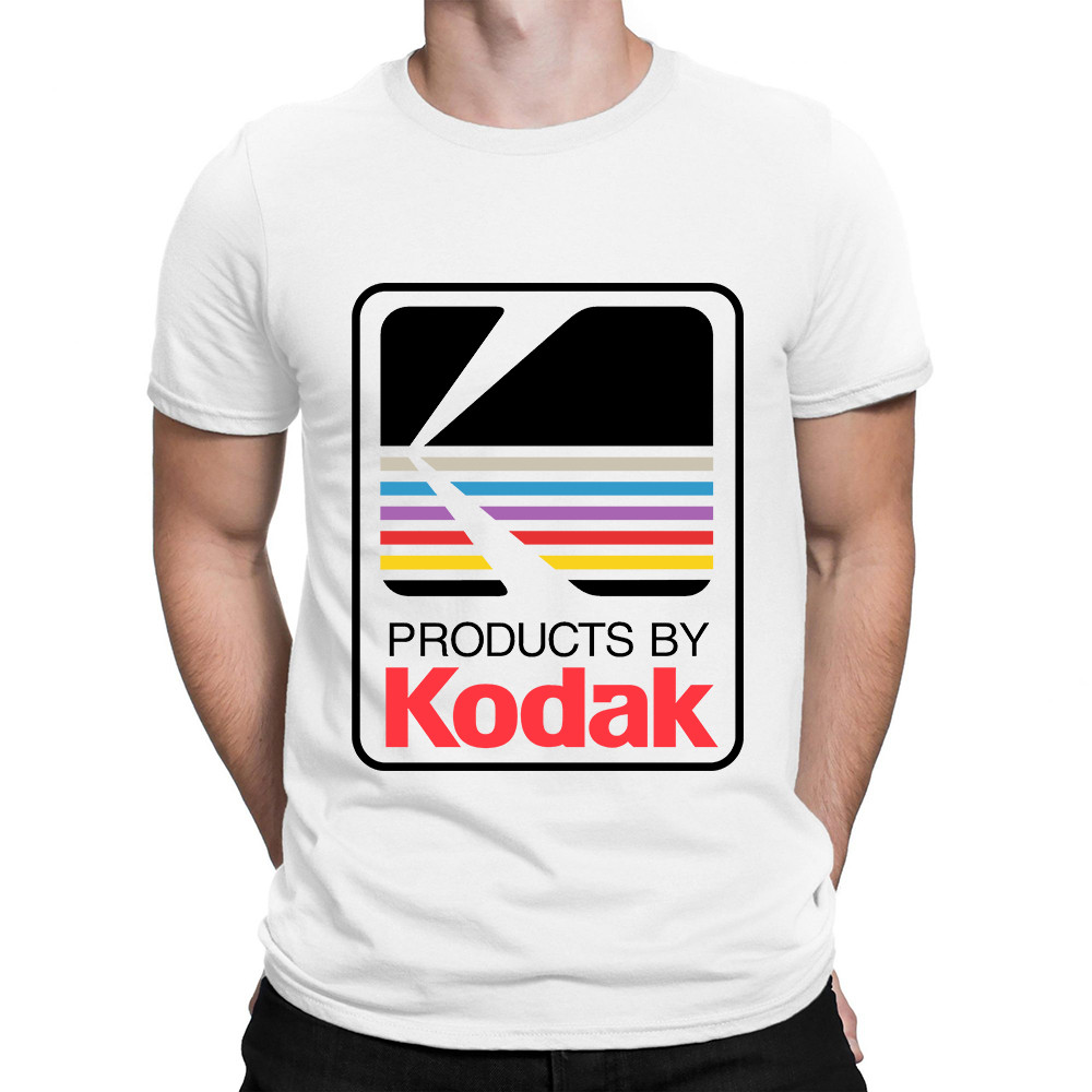 เสื้อยืดฤดูร้อน INS เกาหลี Retro casual Kodak Letter แขนสั้น KODAK แฟชั่น unisex T เสื้อ