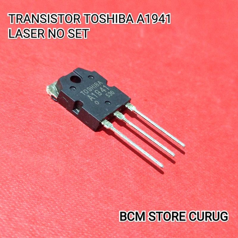 1 TOSHIBA ทรานซิสเตอร์ 2SA1941 A1941 A 1941 เลเซอร์ไม่มีชุด