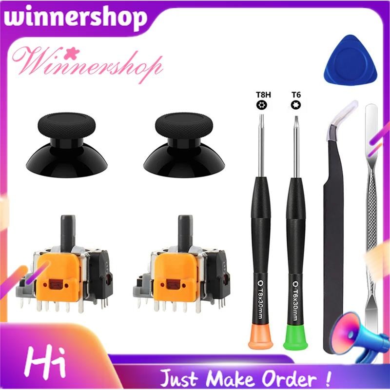 เปลี่ยน Hall Effect จอยสติ๊กสําหรับ Xbox One Xbox Series S/X Controller 3D Analog Thumbsticks ชุดอะไ