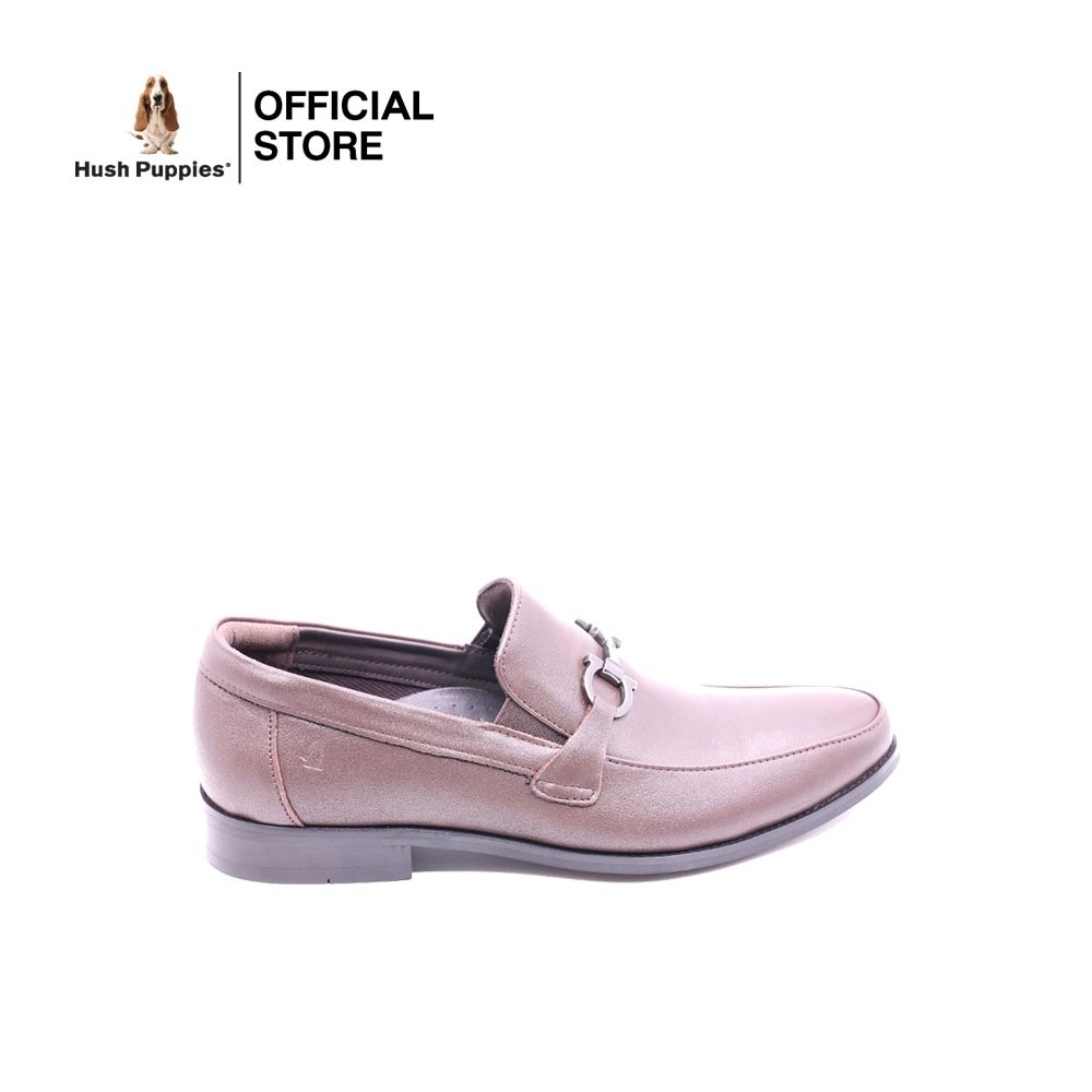 Hush Puppies รองเท้าผู้ชายลำลองหนังแท้ แบบสวม HP 8HDFB92B3F - สีน้ำตาล