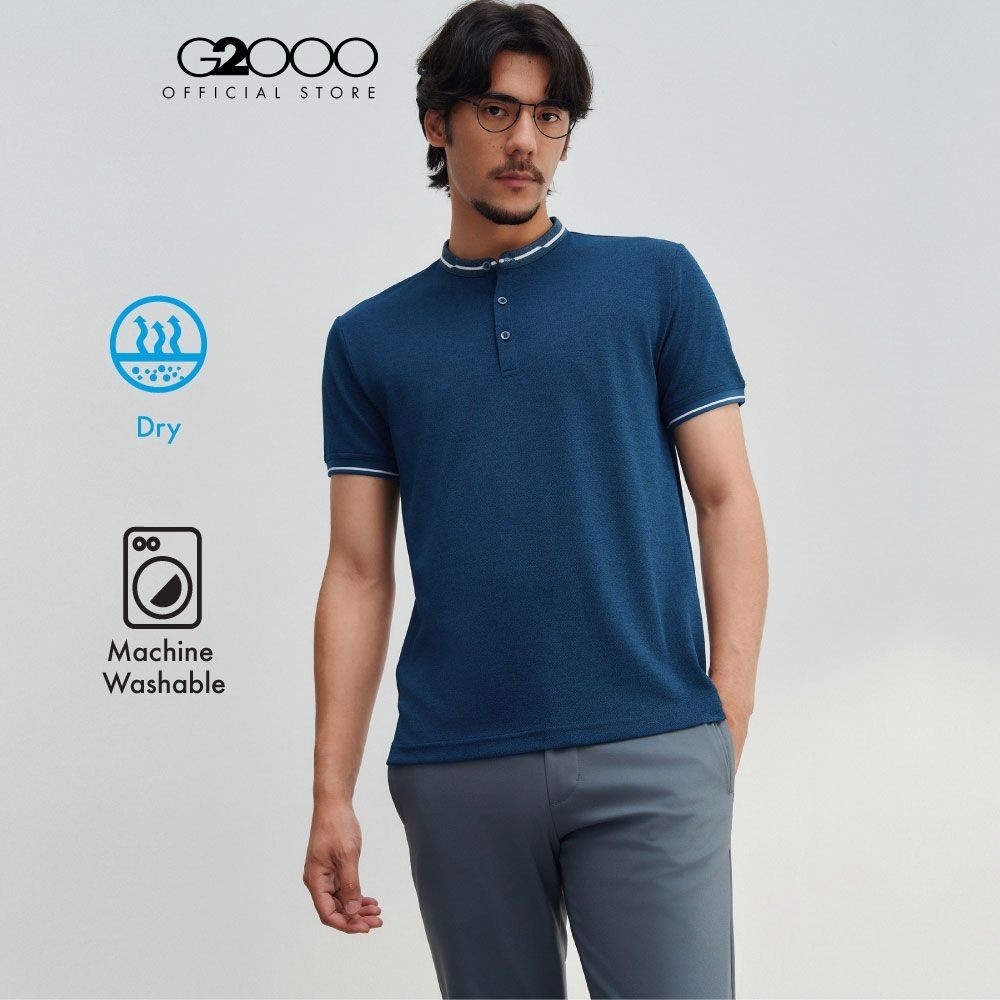 G2000 เสื้อโปโลสำหรับผู้ชาย ทรง Smart Fit รุ่น 4614327269 NAVY