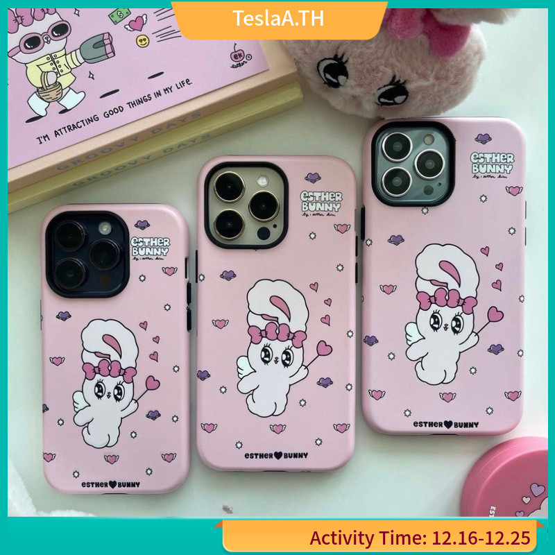 เคสโทรศัพท์มือถือ ลายกระต่ายอีสเตอร์ สําหรับ iphone15 14 13 11 12Promax 11Promax 12pro 14plus 15Promax TZ39