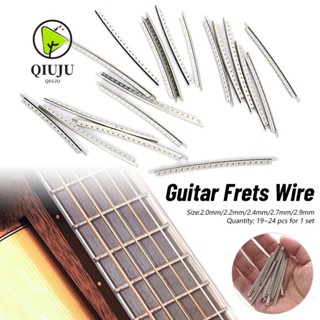 Qiju ลวดเฟรตกีตาร์ Silver 2.0mm 2.7mm 2.9mm สเกลไลน์