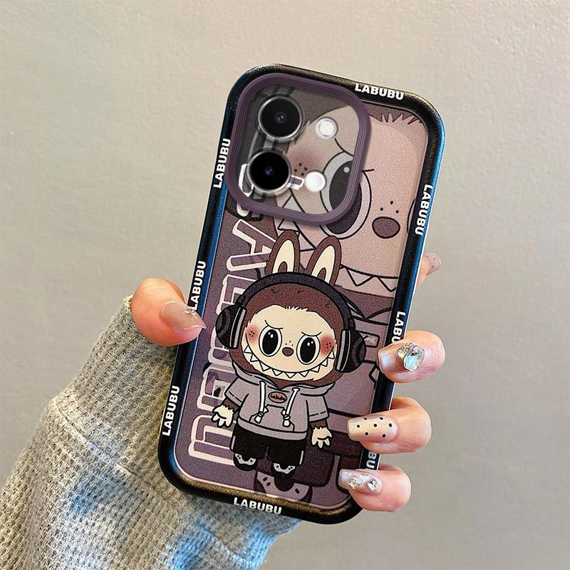 เคสการ์ตูนซิลิโคนอ่อนนุ่มสําหรับ Vivo Y28 Y 28 4G V2352 เคสโทรศัพท์ TPU น่ารักป้องกันฝาหลัง