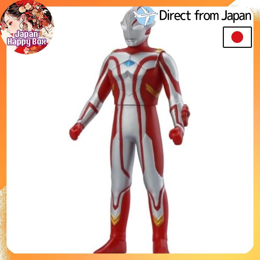 BANDAI ตุ๊กตาไวนิลนุ่ม Ultra Hero Ultraman Mebius【Direct from Japan】