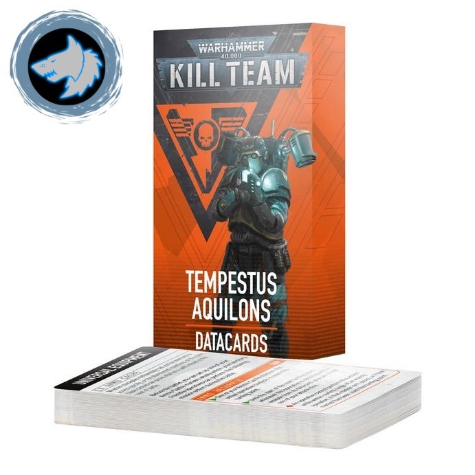 (GWพร้อมส่ง) KILL TEAM: Tempestus Aquilons Datacards (ENG) การ์ดประกอบการเล่นเกม