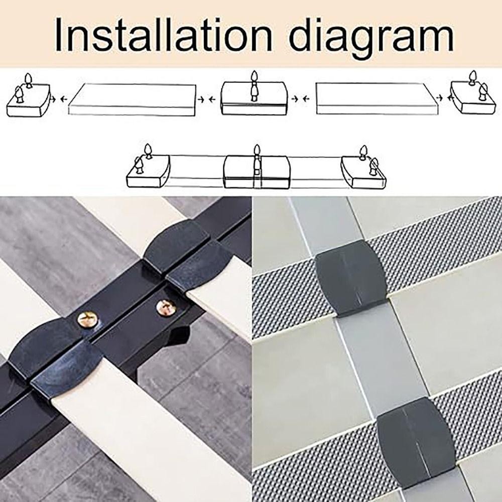 Janfat 12/20 ชิ้นผ้าคลุมเตียง, Securing Firm Bed Slat Holder, Replacement Fixing Center Cap Holder 12/20 ชิ้น - รูปที่ 7