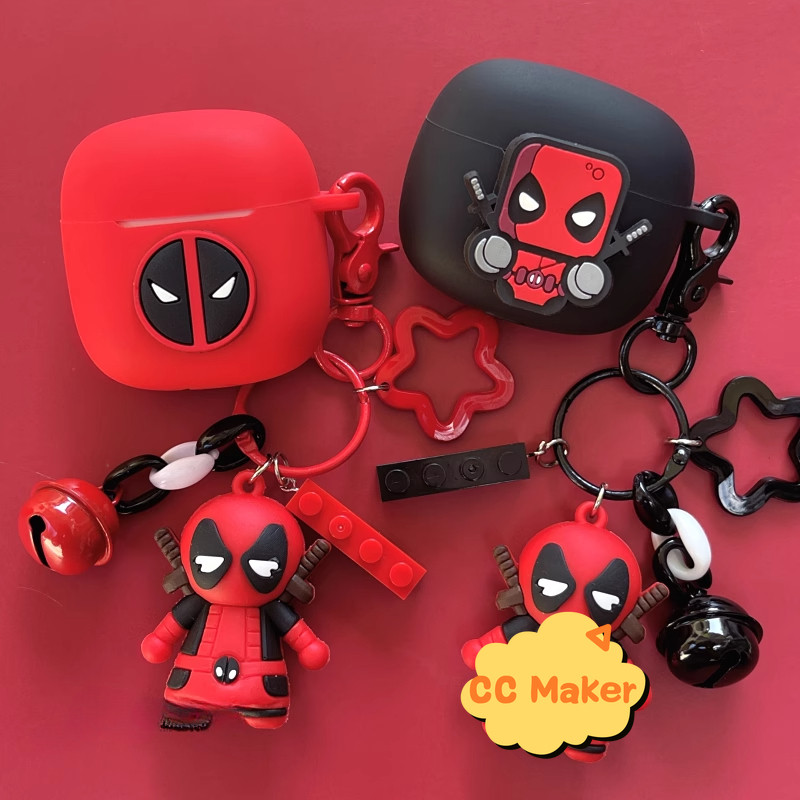 Case for EDIFIER X1 Lite Cartoon Keychain EDIFIER T10 Silicone Soft Case Cute Silicone Pendant Shock