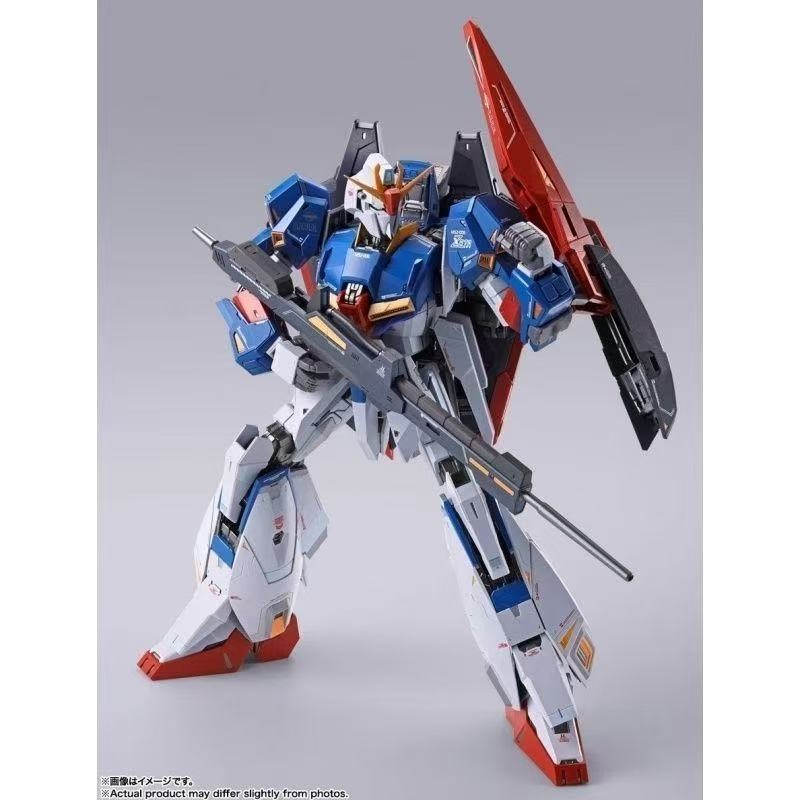 ยี่ห้อใหม่ Bandai METAL BUILD MB Z Gundam ZETA Camus Deformed Alloy รูปผลิตภัณฑ์สําเร็จรูป