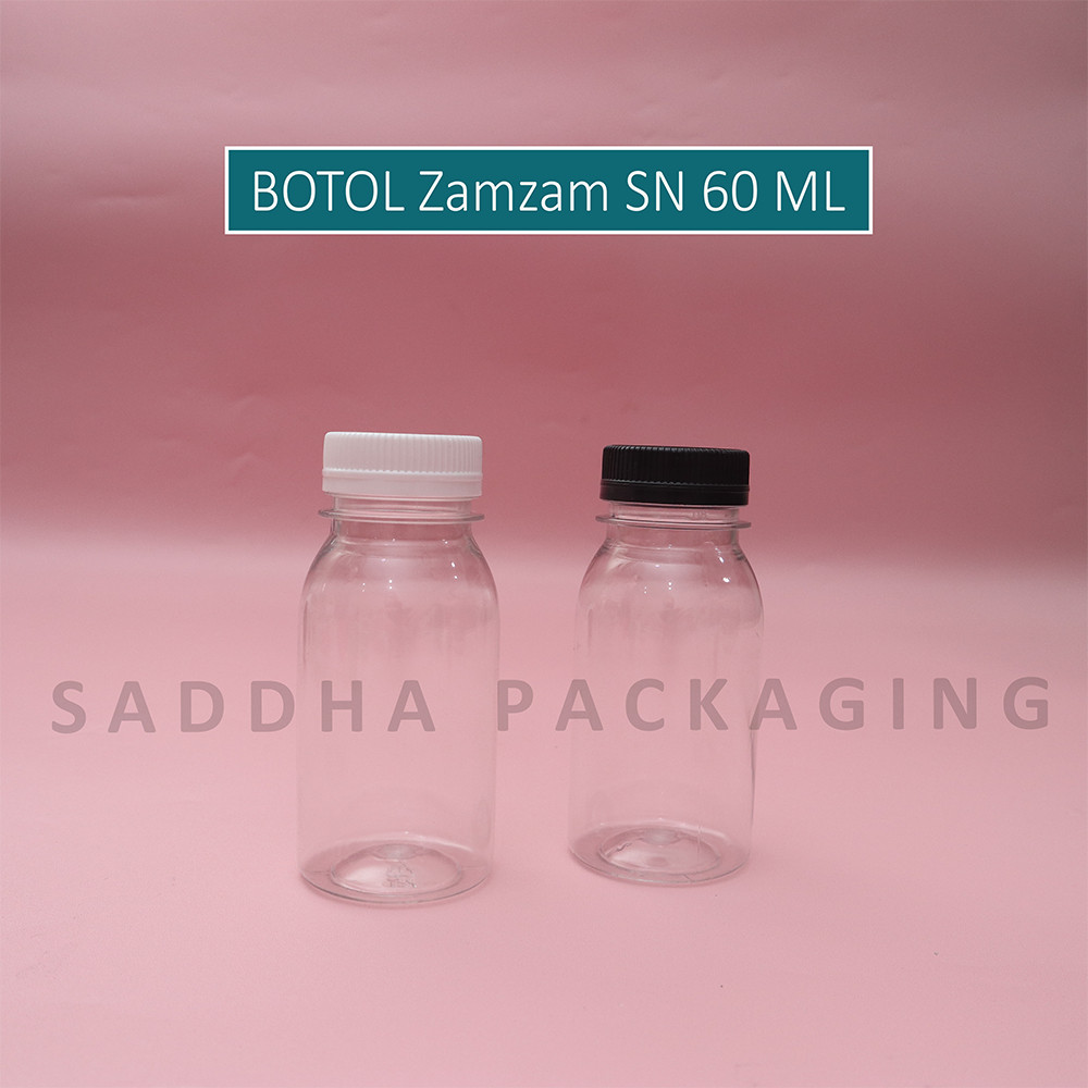 REDEEM Zamzam Bottle SN 60ml / ขวดน้ํา Zam Zam 60 ml 80 ml / Jelly Bottle 60 80 ml / Short Neck Zamz