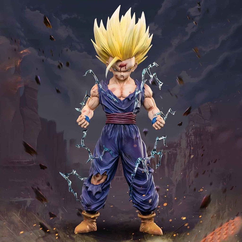 [ในสต็อก] Dragon Ball HB Super Two Gohan Figure [Exclusion Limited] Dragon Ball Limited GK อินเทรนด์เล่นโมเดลเครื่องประดับรูปของขวัญสําหรับแฟนของขวัญ